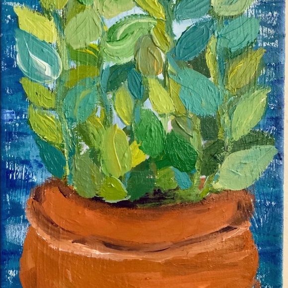 Plant Art Painting Home Decor - Picture 3 of 6